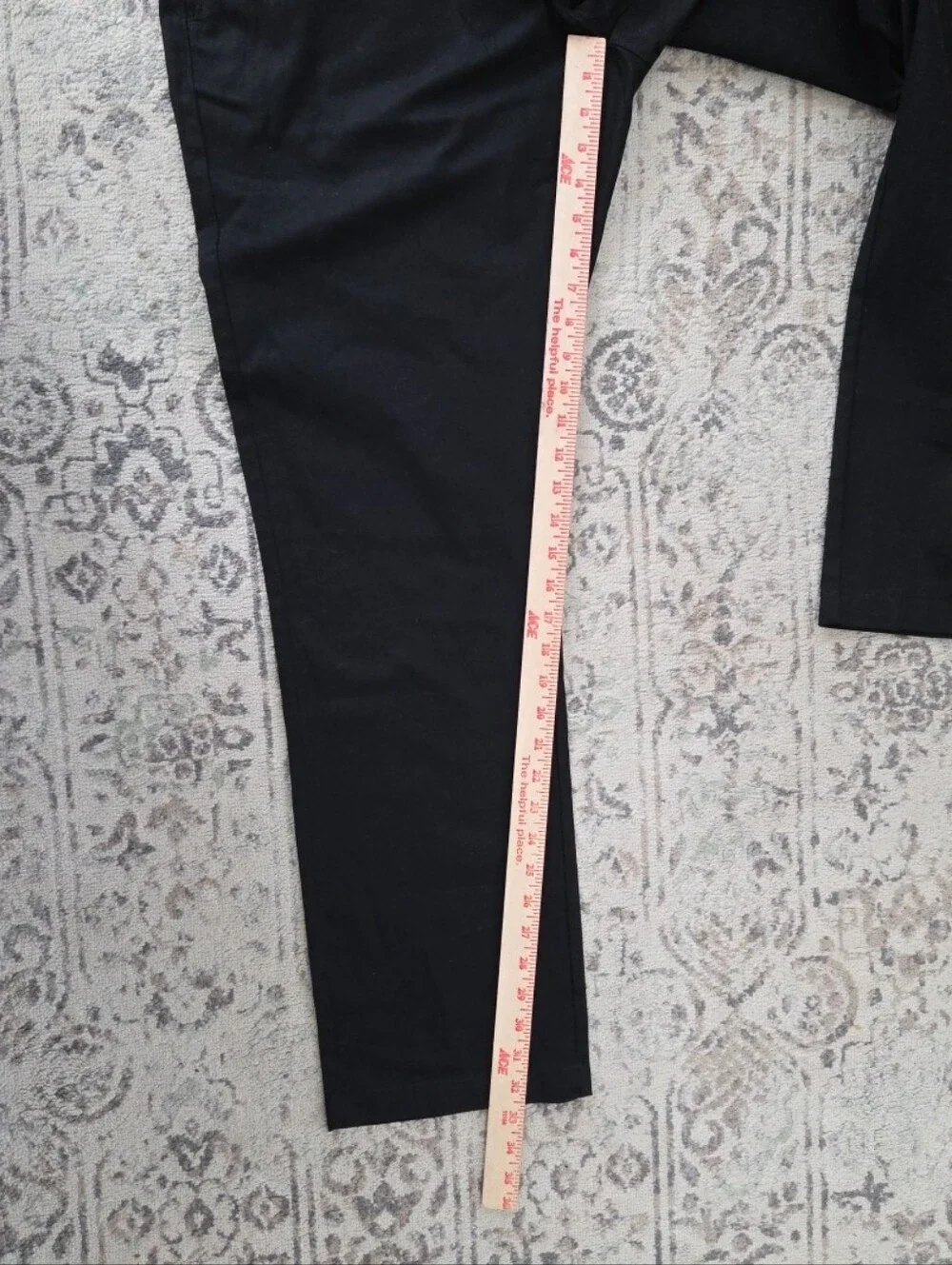 Volcom Vmonty Men's Black Chino Pants, Size 36 NEW